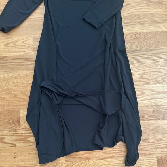 Alfani NWOT Asymmetric 3/4 Sleeve Jewel Neck Dress  (4) - Picture 7 of 13